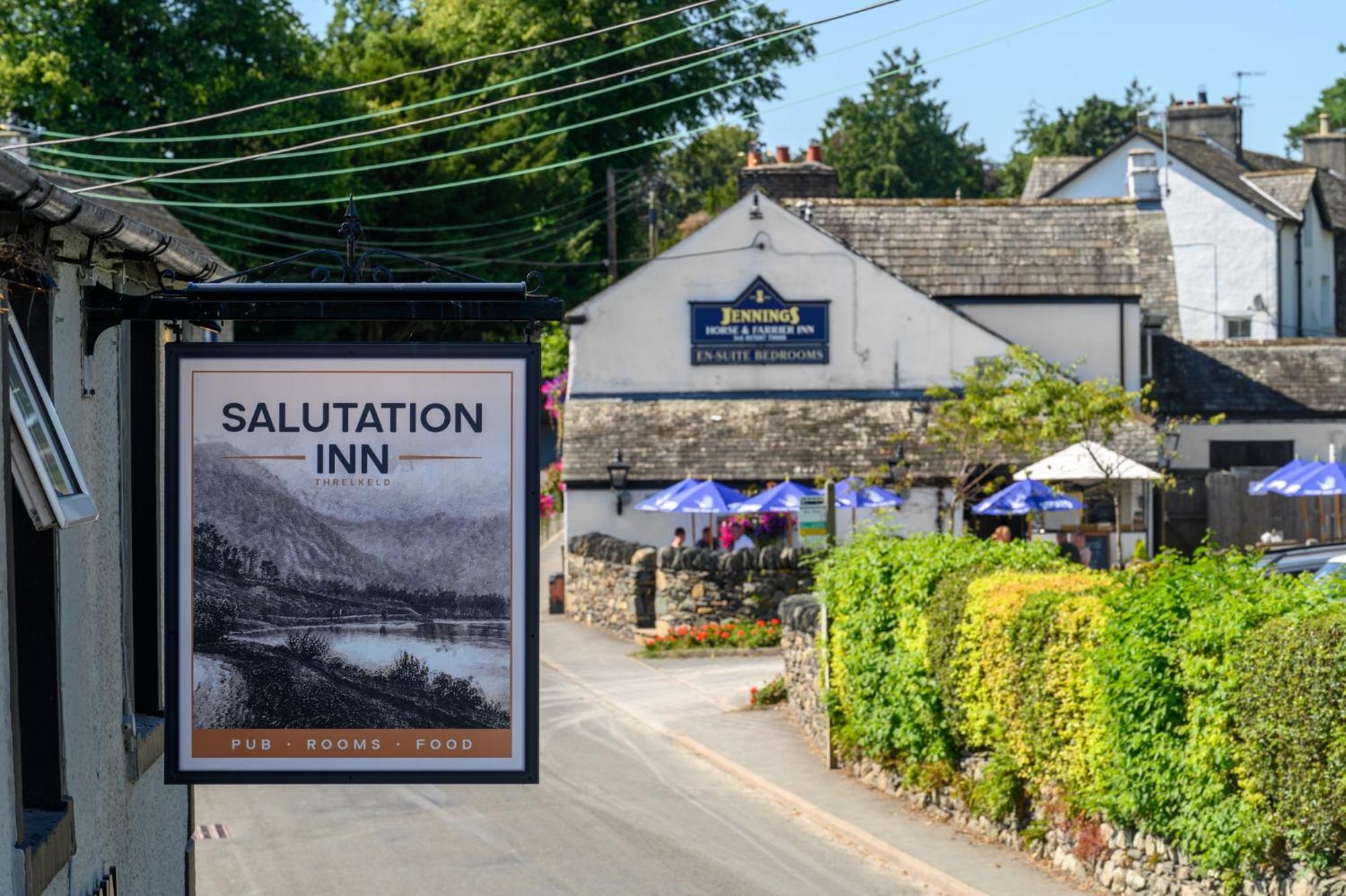 The Horse And Farrier Inn And The Salutation Inn Threlkeld Keswick Exterior foto